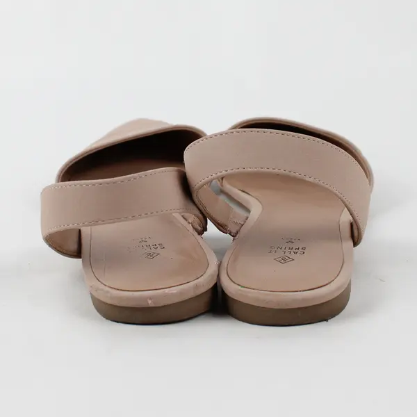 Call It Spring Light Pink Pippen Slingback Pointed Toe Sandals Women's 8