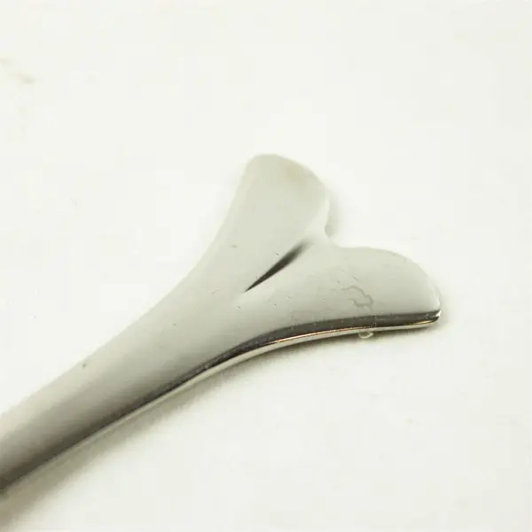 Yamazaki Gone Fishin' Used Serving Fork Fish Motif Collectible Flatware 6.75in