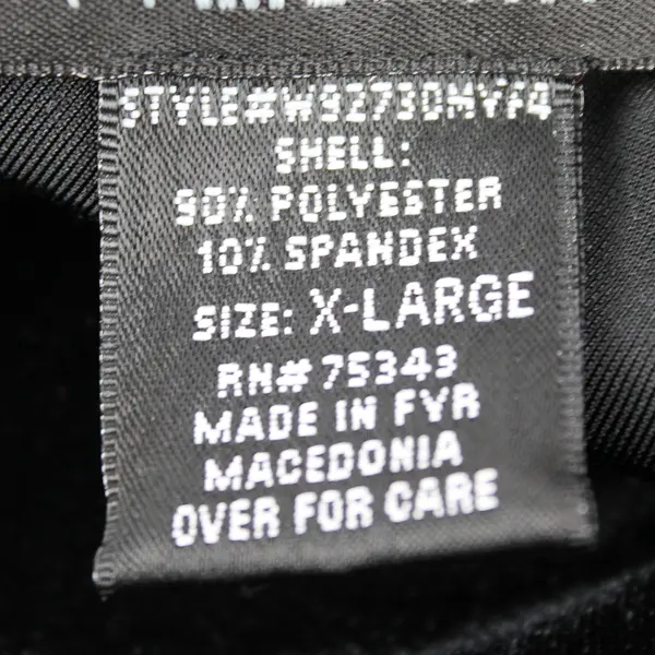 Willi Smith Black Velvet Cowl Neck Midi Shift Dress Women's XL