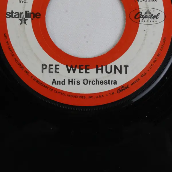 Pee Wee Hunt Twelfth Street Rag Oh! 45 RPM Record  6001