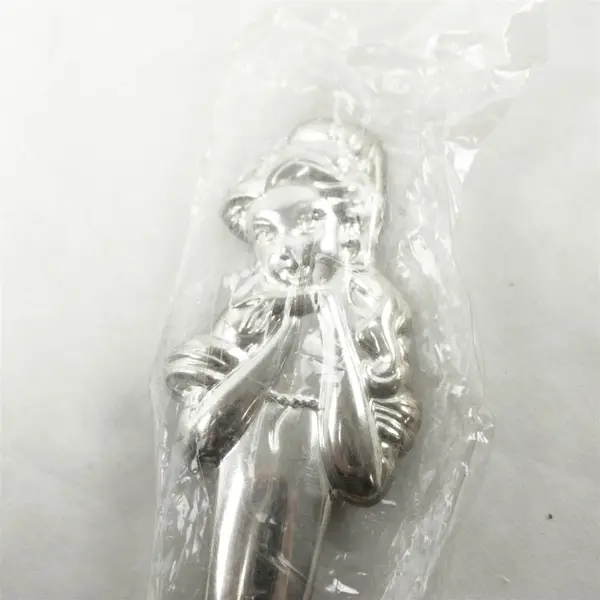 Vintage Disney Beauty & The Beast Belle Silver-Plated Spoon 6.25in