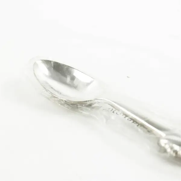 Vintage Disney Beauty & The Beast Belle Silver-Plated Spoon 6.25in