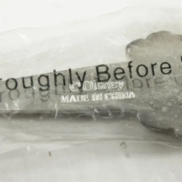 Vintage Disney Beauty & The Beast Belle Silver-Plated Spoon 6.25in