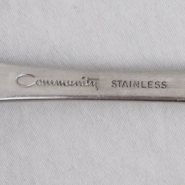 Lot of 2 Oneida Silver Community Paul Revere Pattern SS Pie Servers 9.75" Rare