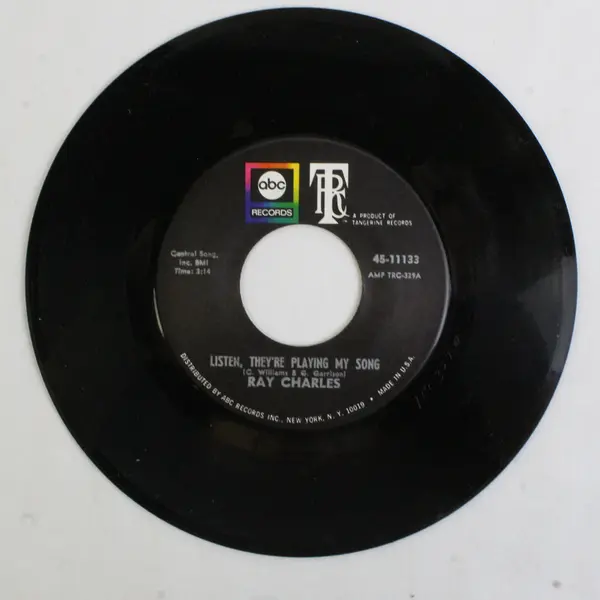 RAY CHARLES Sweet Young Thing Like You / Listen They're Playing My Song 