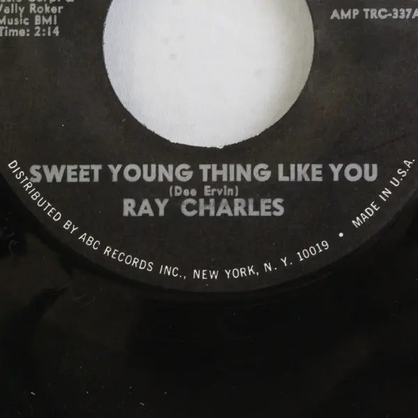 RAY CHARLES Sweet Young Thing Like You / Listen They're Playing My Song 