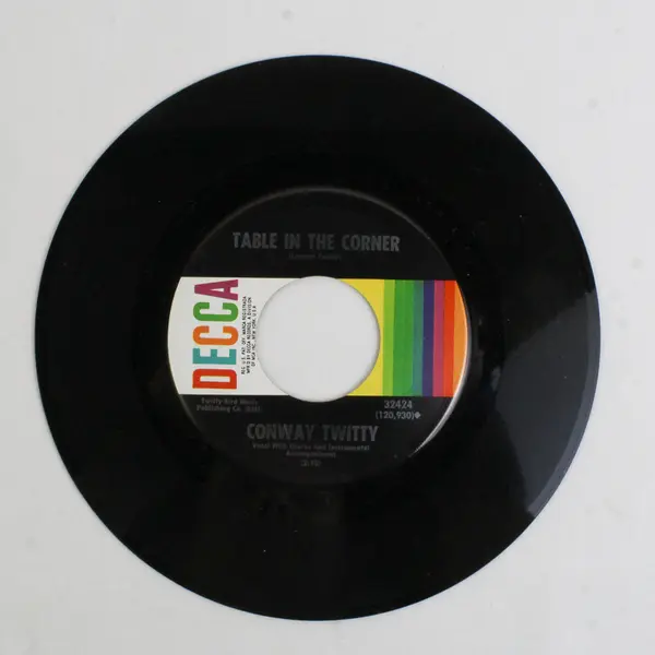 Conway Twitty - Table In The Corner/Darling, You Know I Wouldn't Lie (45 RPM,...