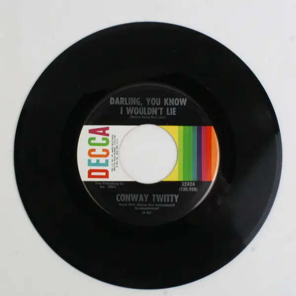 Conway Twitty - Table In The Corner/Darling, You Know I Wouldn't Lie (45 RPM,...