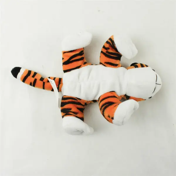Bean Bag Tiger Plush Weighted 6in Soft Stuffed Animal Toy