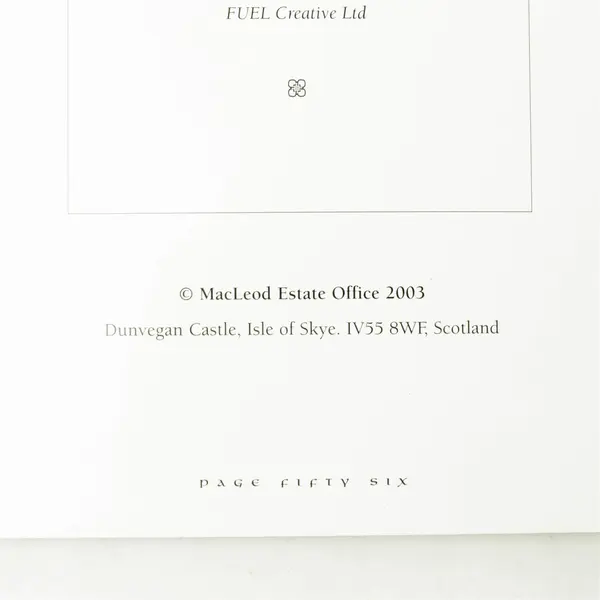 Dunvegan Castle Isle of Skye Scotland Macleod Estate Office Paperback