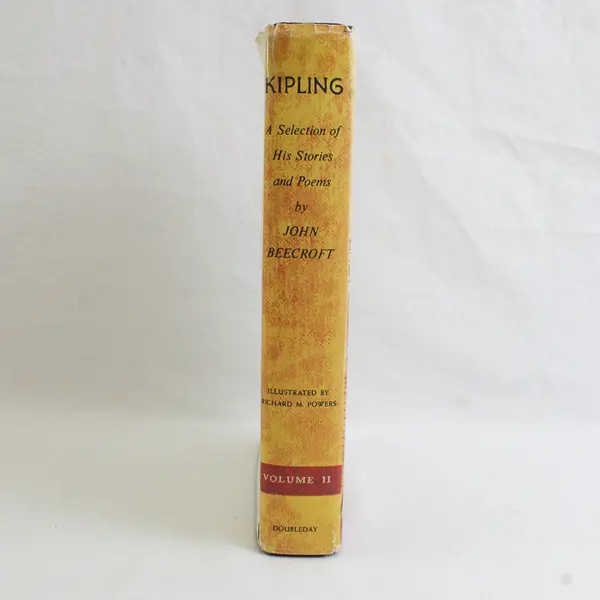 Kipling A Selection of His Stories and Poems; Vol 2  1956 HC/DJ 