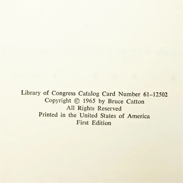 Never Call Retreat Bruce Catton 1965 1st Ed 1st Prtg HC DJ 