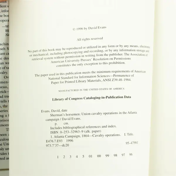 Sherman's Horsemen: Union Cavalry in the Atlanta Campaign Civil War