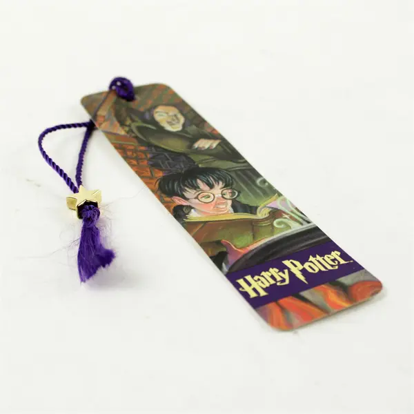 Harry Potter Sorcerer's Stone Professor Snape Scholastic Bookmark 2000