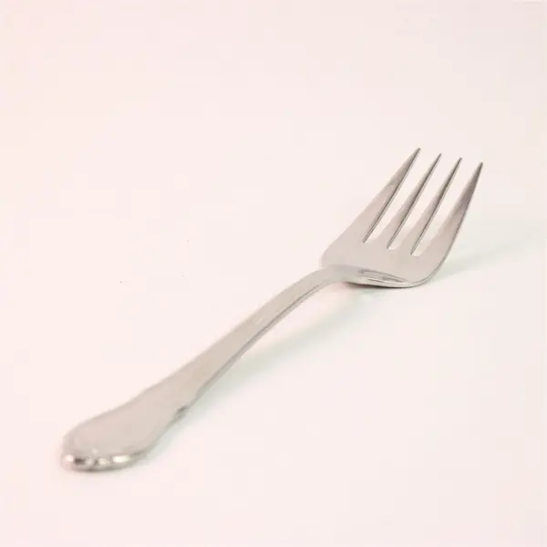 Lot of 2 Hampton Silversmiths Lauren Pattern 18/10 SS Serving Forks 8.75" Rare