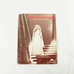 Here You Come Again Vintage Sheet Music