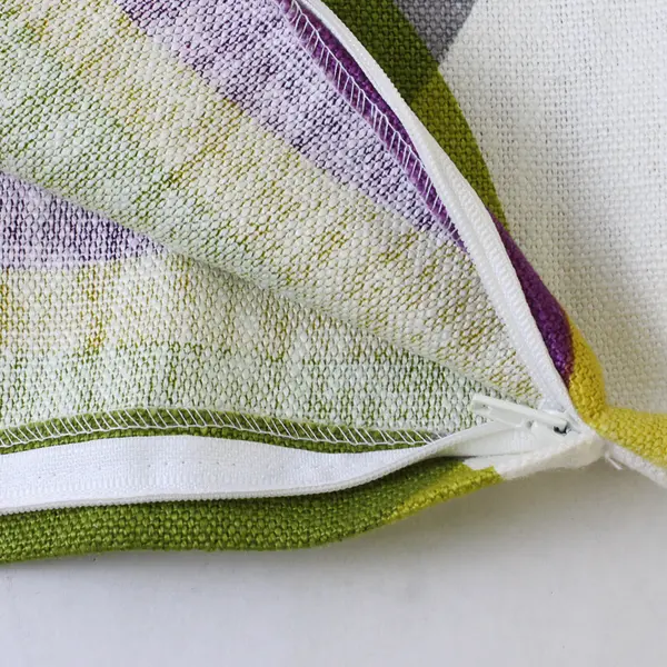 Set of 2 Ikea Malin Figur Multicolor Throw Pillow Covers 20" x 20"