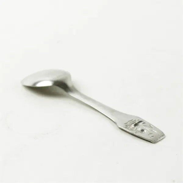 Vintage Children's Silverplate Spoon Duck Handle Collectible 5.75"