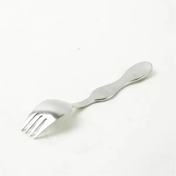 Set of 2 Children's Forks Hand on Handles Toddler Utensils