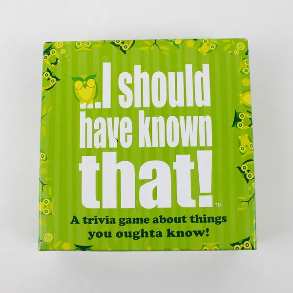 Hygge Games I Should Have Known That! Trivia Game