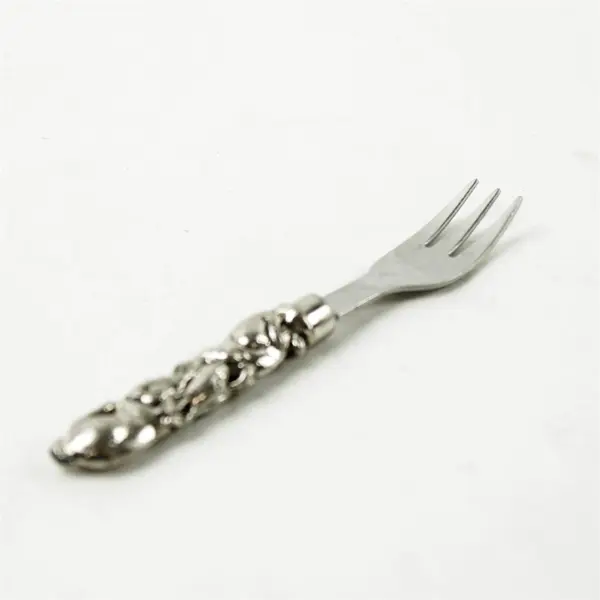 Arthur Court Bunny Baby Fork 4.75in Child-Size Utensil Good Pre-Owned