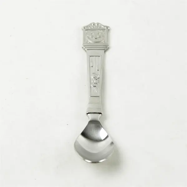 Vintage Avon Hickory Dickory Dock Stainless Steel Spoon 5" Made in Japan