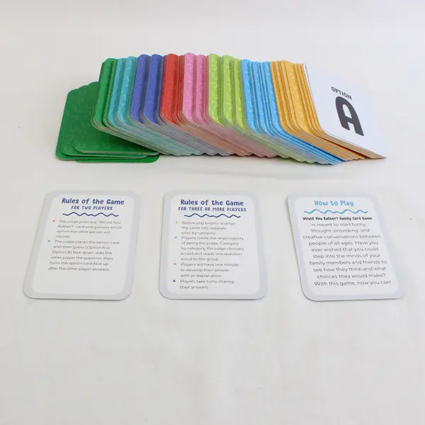 Penguin Random House Would You Rather? Family Card Game
