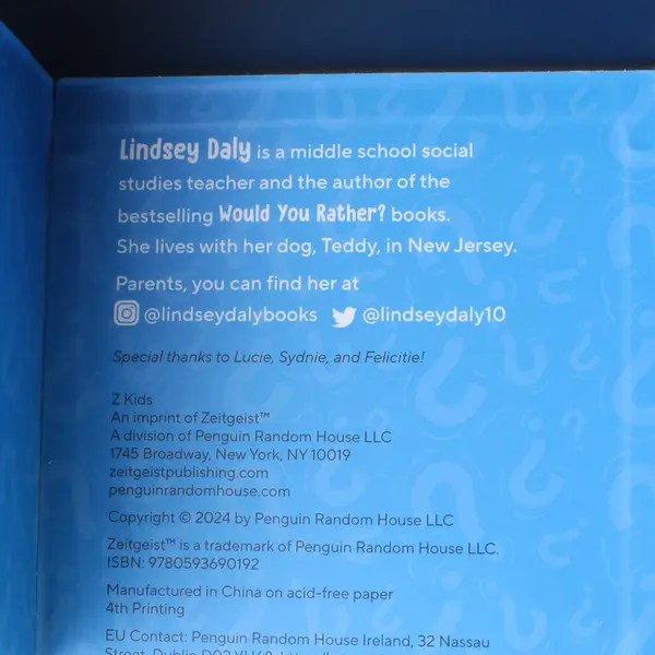 Penguin Random House Would You Rather? Family Card Game