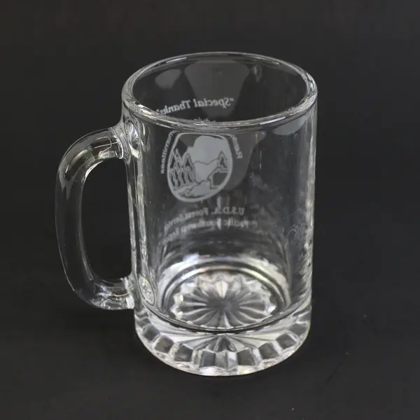 USDA Forest Service Pacific Southwest Region Clear Glass Mug