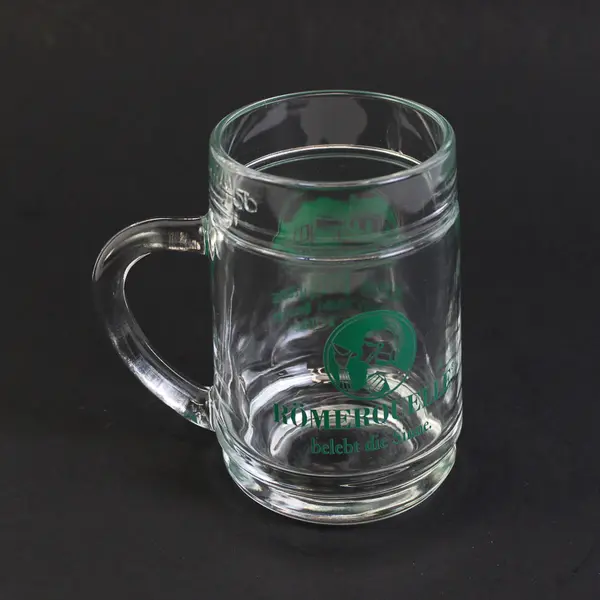 Romerquelle Altes Prekhaus Grinzing Germany Clear Glass Mug