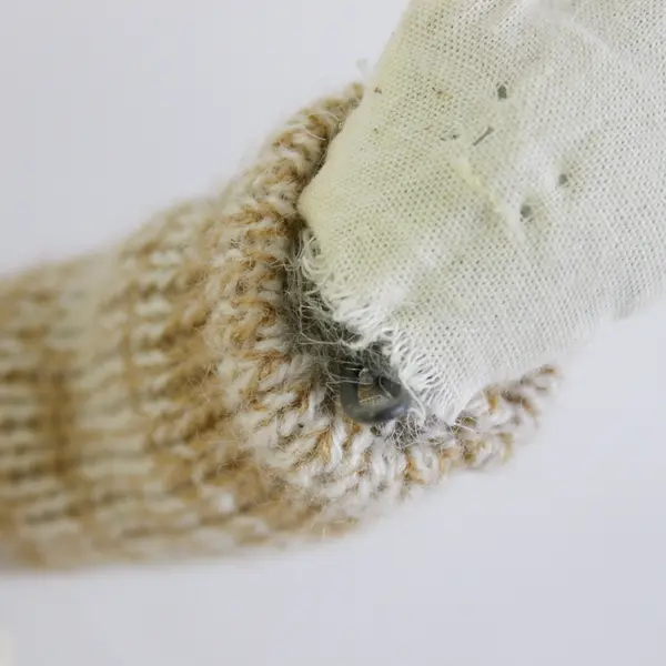 Sweet Home Primitive Country Wire Body Rag Doll 12" FLAWED