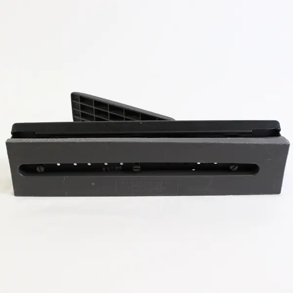 Unbranded Heavy Duty Black Desktop Adjustable 3 Hole Paper Punch 12.5" Long