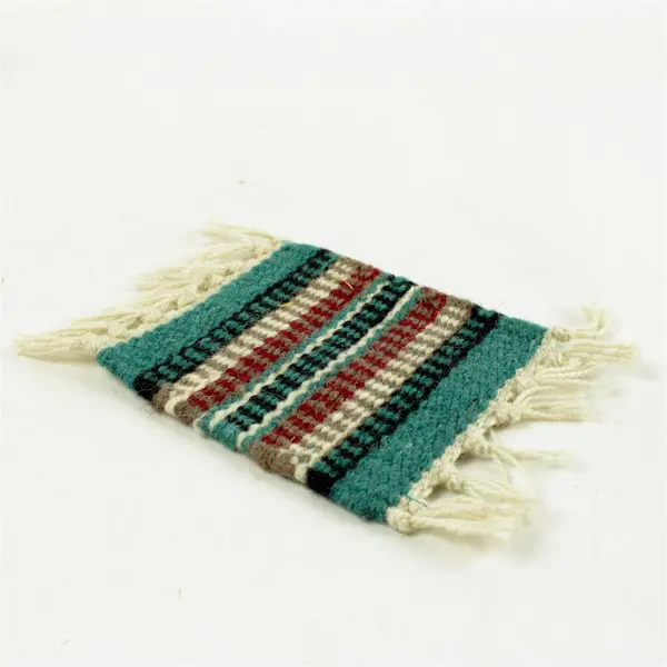 Lot of 10 Fabric Coasters Soft Absorbent Coaster Set Kitchen