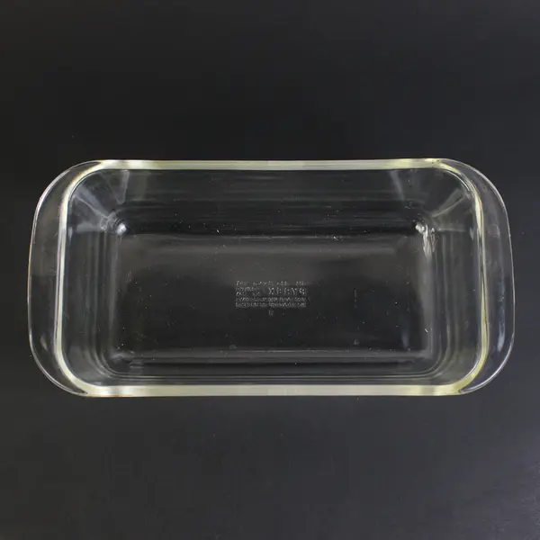 Pyrex 213 Clear Glass 1.5 Qt Loaf Pan Baking Dish No Lid