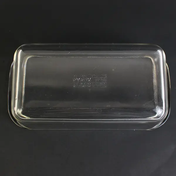 Pyrex 213 Clear Glass 1.5 Qt Loaf Pan Baking Dish No Lid