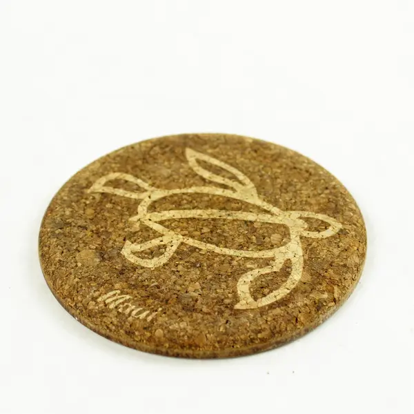 Lot of 9 Round Mixed Coasters Assorted Colors