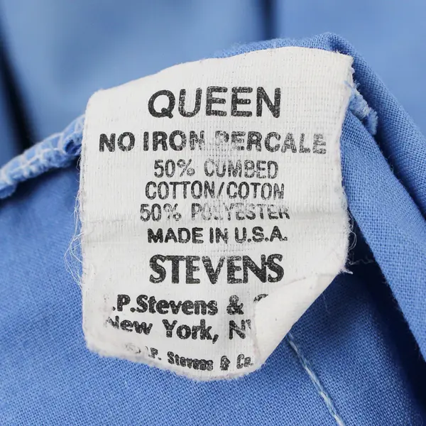 Lot Of 2 J. P. Stevens & Co Solid Blue Color Matching Pillowcases 20" x 32.5"