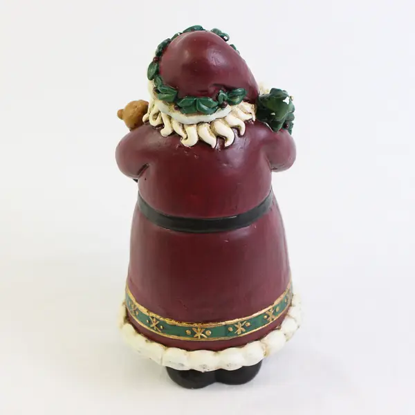 Christmas Holiday Santa Decorative Figurine 9"