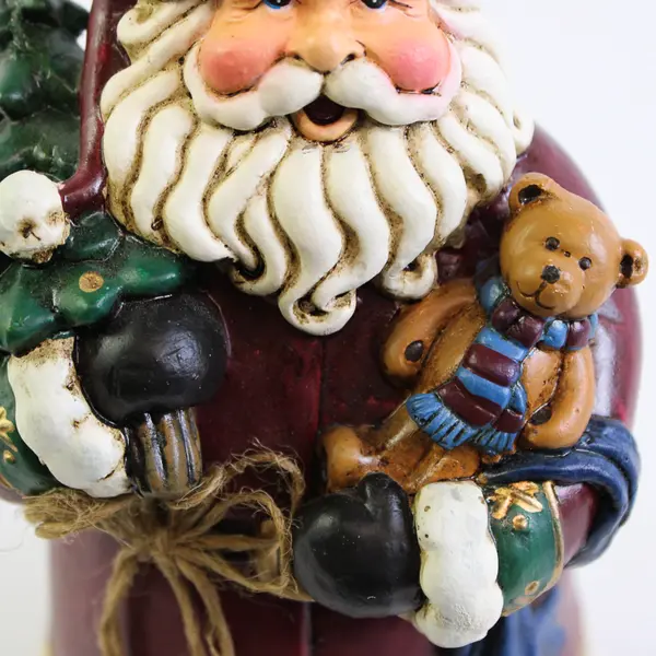 Christmas Holiday Santa Decorative Figurine 9"