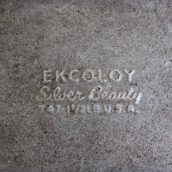 Vintage Ekcoloy Silver Beauty 9" Loaf Pan Collectible Bakeware