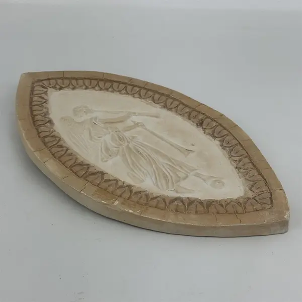 1982 MMA Victory With Two Trumpets Stucco Plaque By Giovanni da Udine