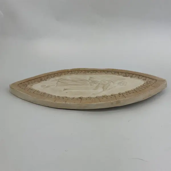 1982 MMA Victory With Two Trumpets Stucco Plaque By Giovanni da Udine