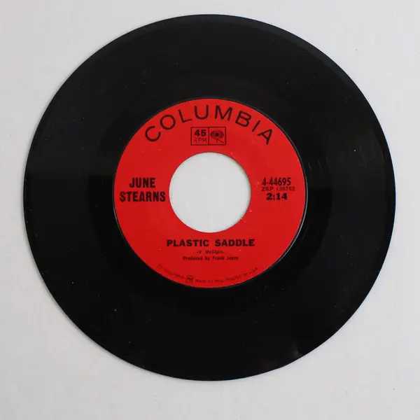 June Stearns Walking Midnight Road / Plastic Saddle Columbia Records