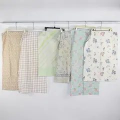 Lot Of 6 Assorted Brands & Assorted Patterned Multicolor Pillowcases