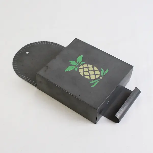 Current Inc. Pineapple Wall Hanging Tin Memo Note Holder