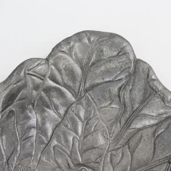 1990 Arthur Court Aluminum Bunny Rabbit Oblong Serving Tray Platter Easter 19x6