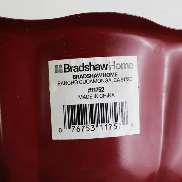 Bradshaw Home Fluted Non-Stick Aluminum Cake Pan  9.5"
