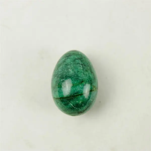 Green Amazonite Polished Crystal Egg - Healing Gemstone Decorative
