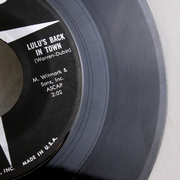 Louis Bellson: Drummer's Holiday / Lulu's Back in Town Verve 7" Single 45 RPM