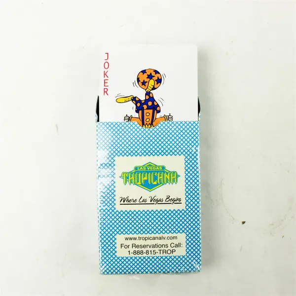 Las Vegas Tropicana Casino Playing Card Deck Used Collectible